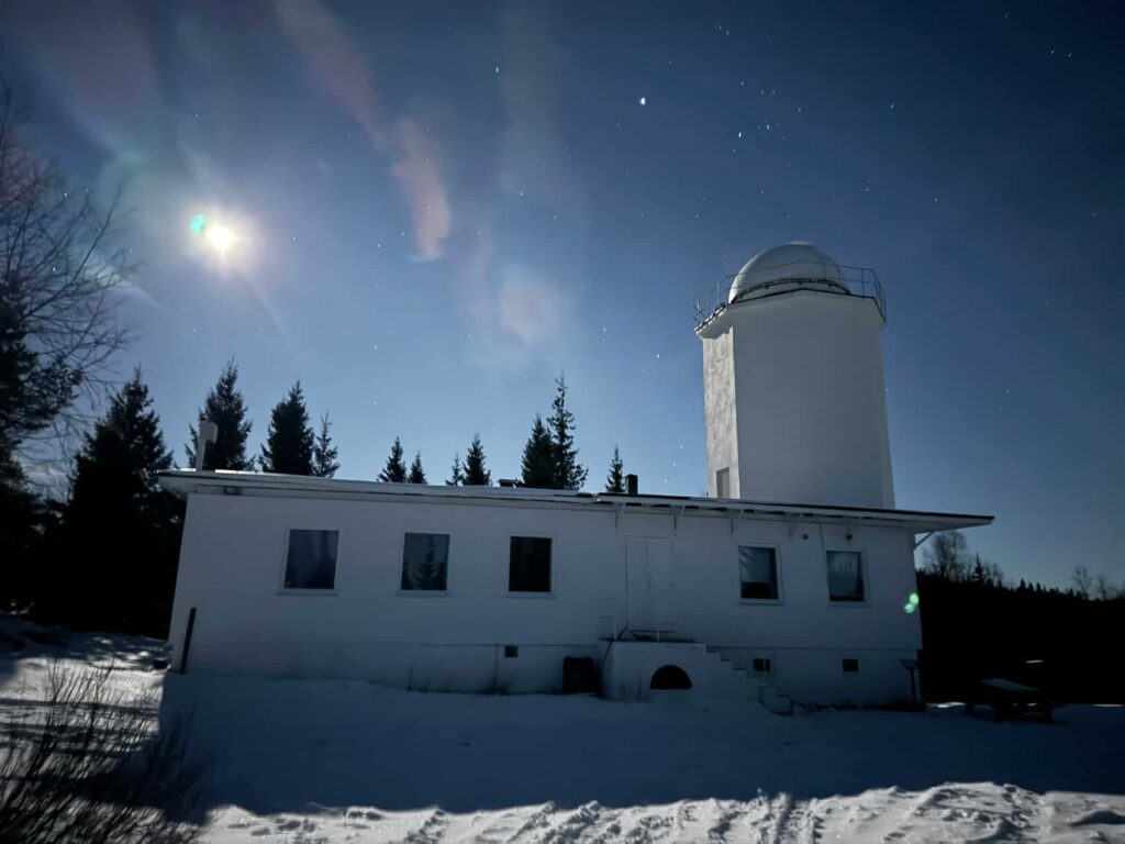 Solobservatoriet på Harestua og Astronomen